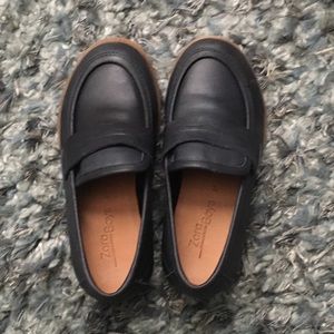 Boys leather loafer